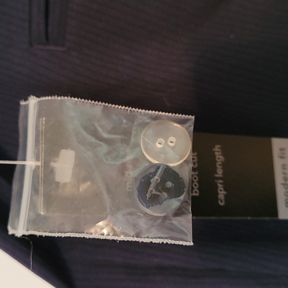 Capri length navy blue - Picture 6 of 16